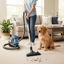Load image into Gallery viewer, 700W Powerful Bagless Vacuum Cleaner with Dust Container &amp; Auto Cord Rewind
