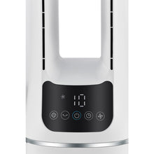 Load image into Gallery viewer, 2-in-1 Electric Quiet Bladeless Tower Fan APP Remote Control w/ Touch Screen LED Display ,10 Speeds ,HEPA Filter
