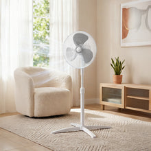 Load image into Gallery viewer, Electric Standing Pedestal Fan Height Adjustable w/ 3 Speeds 96-125cm
