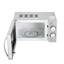Load image into Gallery viewer, 700W 20L Stainless Steel Microwave 6 Power Levels with Defrost Function, Freestanding
