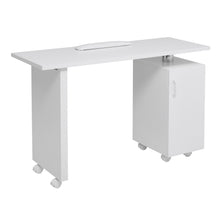 Load image into Gallery viewer, Rolling Manicure Salon Station with Storage
