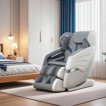 Load image into Gallery viewer, Zero Gravity Back Heated Full Body Massage Chair with Handheld Controller
