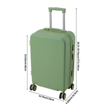 Load image into Gallery viewer, 21inch Suitcase with Combination Lock and USB Charging Port
