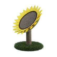 Load image into Gallery viewer, Sisal Sunflower Cat Scratching Post
