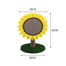 Load image into Gallery viewer, Sisal Sunflower Cat Scratching Post
