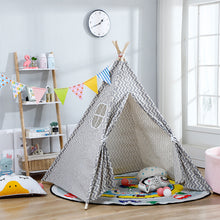Load image into Gallery viewer, Children Indian Tent Teepee Kids Indoor Play House
