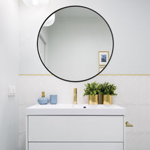 Load image into Gallery viewer, Nordic Round Bathroom Framed Mirror Wall Hanging
