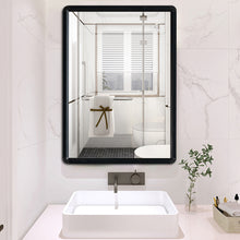 Load image into Gallery viewer, Rectangular Aluminum Alloy Frame Wall Mirror
