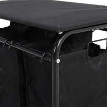 Load image into Gallery viewer, Triple Bag Rolling Laundry Sorter with Lift-up Ironing Board
