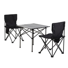 Load image into Gallery viewer, Portable Folding Camping Table with Two Chairs
