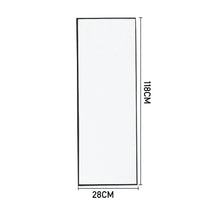 Load image into Gallery viewer, Metal Frame Over the Door Full Length Mirror
