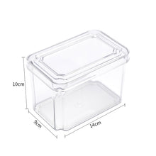 Load image into Gallery viewer, 4Pcs Transparent Refrigerator Bins Organizer Set
