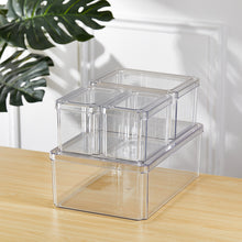 Load image into Gallery viewer, 4Pcs Transparent Refrigerator Bins Organizer Set
