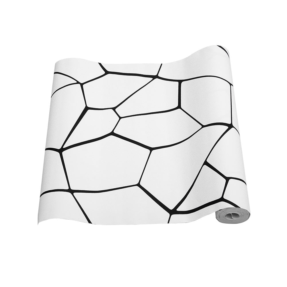 Livingandhome Stone Cracks Wallpaper, CT0325