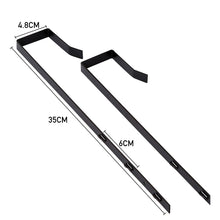 Load image into Gallery viewer, Metal Frame Over the Door Full Length Mirror
