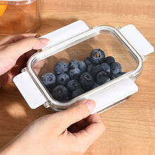 Load image into Gallery viewer, 3Pcs Transparent Stackable Bento Lunch Box Set
