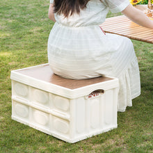 Load image into Gallery viewer, 35L Collapsible Outdoor Camping Storage Box Folding Container
