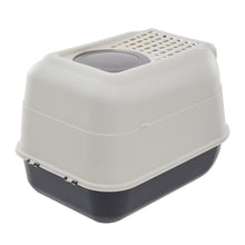 Load image into Gallery viewer, Large Hooded Top Entry Cat Litter Box with Scoop Living and Home 
