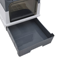 Load image into Gallery viewer, Fully Enclosed Cat Litter Box with UV Sterilization

