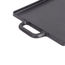 Load image into Gallery viewer, Non-Stick Cast-Iron Reversible Griddle Pan
