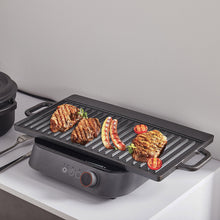 Load image into Gallery viewer, Non-Stick Cast-Iron Reversible Griddle Pan
