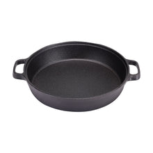 Load image into Gallery viewer, Black Pre-Seasoned Cast Iron Pan
