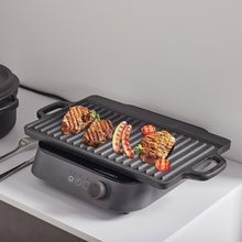 Load image into Gallery viewer, Non-Stick Cast-Iron Reversible Griddle Pan
