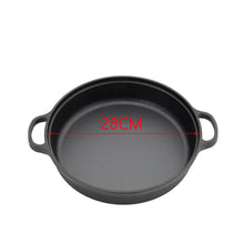 Load image into Gallery viewer, Black Pre-Seasoned Cast Iron Pan
