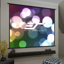 Load image into Gallery viewer, Projector Screen with Manual Pull Down for Home Theater
