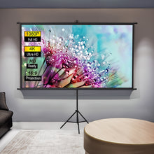 Load image into Gallery viewer, Portable Projector Screen with Tripod Stand
