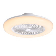 Load image into Gallery viewer, Round Acrylic LED Ceiling Light Fan with Remote Control
