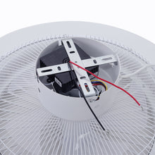 Load image into Gallery viewer, Round Acrylic LED Ceiling Light Fan with Remote Control

