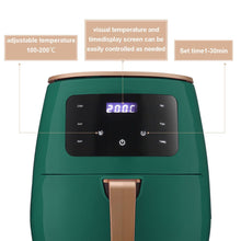 Load image into Gallery viewer, 4 litre Air Fryer with Non-stick Basket and Digital Screen Control Air Fryers Living and Home 
