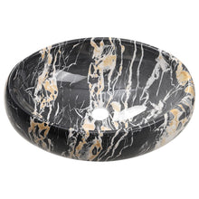 Load image into Gallery viewer, Marble Bathroom Sink Oval Vessel Sink with Drain Stopper Bathroom Sinks Living and Home 
