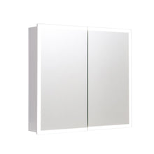 Load image into Gallery viewer, Double Door Bathroom Mirror LED Frameless Mirror Cabinet Bathroom Mirror Cabinets Living and Home 
