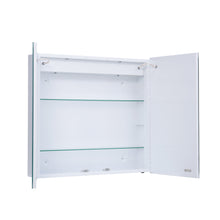 Load image into Gallery viewer, Double Door Bathroom Mirror LED Frameless Mirror Cabinet Bathroom Mirror Cabinets Living and Home 
