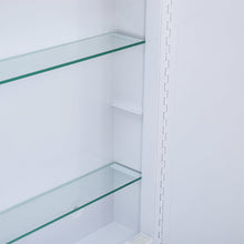 Load image into Gallery viewer, Double Door Bathroom Mirror LED Frameless Mirror Cabinet Bathroom Mirror Cabinets Living and Home 
