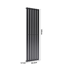 Load image into Gallery viewer, H 1.6m Vertical Panel Heater Electric Radiator with Single Panel Space Heaters Living and Home 
