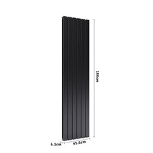 Load image into Gallery viewer, H 1.8m Vertical Panel Heater Tall Radiator with Double Panels Space Heaters Living and Home 
