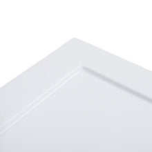 Load image into Gallery viewer, Livingandhome 900x700mm Rectangular Shower Tray White, DM0405DM0423 Living and Home 
