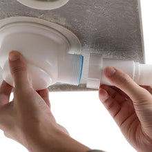 Load image into Gallery viewer, White Acrylic Shower Tray Leak-Proof Tray with Drain Shower Trays Living and Home 
