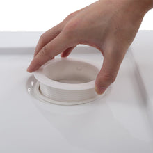 Load image into Gallery viewer, White Acrylic Shower Tray Leak-Proof Tray with Drain Shower Trays Living and Home 
