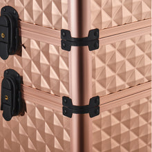 Load image into Gallery viewer, 3 in 1 Portable Cosmetic Makeup Train Case
