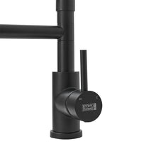 Load image into Gallery viewer, Stainless Steel Kitchen Faucet with Pull Down Spring Spout and Pot Filler
