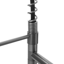 Load image into Gallery viewer, Stainless Steel Kitchen Faucet with Pull Down Spring Spout and Pot Filler
