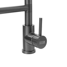 Load image into Gallery viewer, Stainless Steel Kitchen Faucet with Pull Down Spring Spout and Pot Filler

