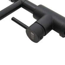 Load image into Gallery viewer, Stainless Steel Kitchen Faucet with Pull Down Spring Spout and Pot Filler
