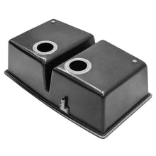Load image into Gallery viewer, Black High-quality Equal Double Bowl Undermount Kitchen Sink Kitchen Sinks Living and Home 
