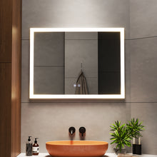 Load image into Gallery viewer, Frameless Anti-Fog Dimmable LED Wall Mirror
