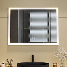 Load image into Gallery viewer, Frameless Anti-Fog Dimmable LED Wall Mirror
